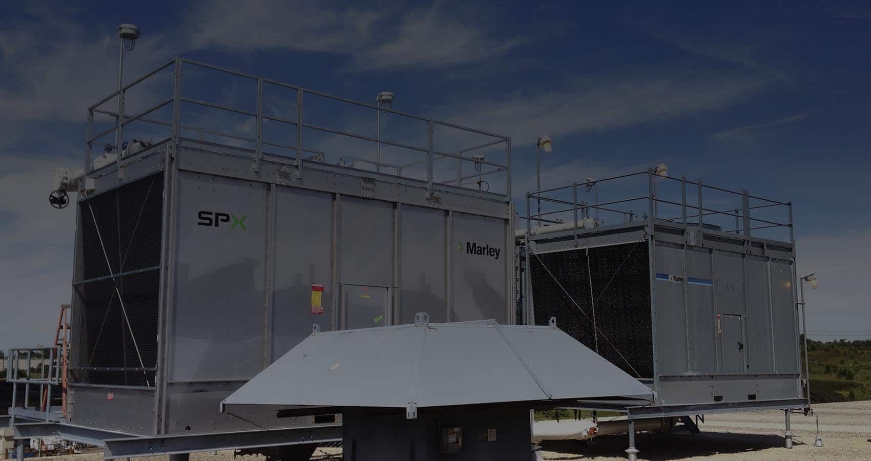 Home Page Slider A Marley Cooling Tower supplied by Marley Flow Control
