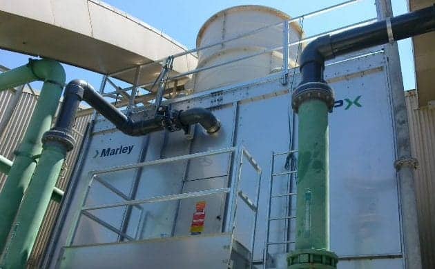 Cooling Tower Installation at Shangri La Hotel Sydney