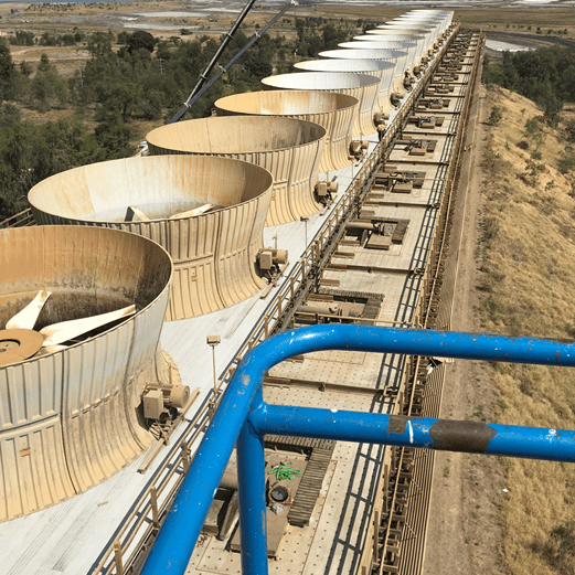 CS Energy Industrial Cooling Tower Repair