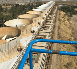 CS Energy, Cooling Tower Repair. Marley Flow Control