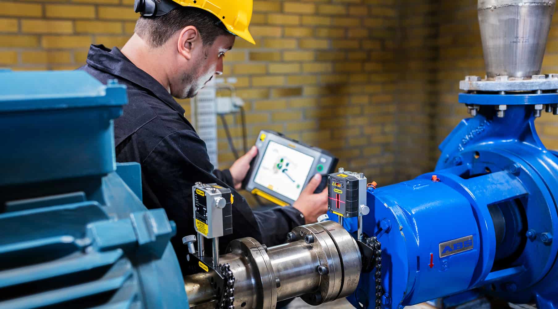 How does laser alignment work?